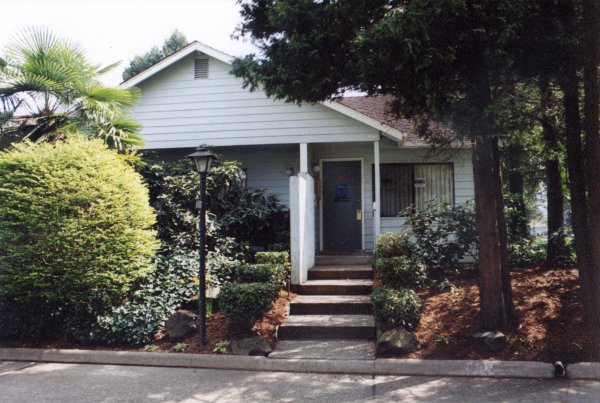 Photo of the entry of the office.